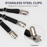 ZKENIRD Men’s Non-Slip Shirt Stays (Pair)