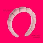 Conair Pink Bubble Makeup and Face Washing Headband