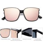 SOJOS Vintage Style Sunglasses for Women and Men