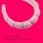 Conair Pink Bubble Makeup and Face Washing Headband