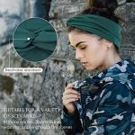 12 Pack Stretchy Headbands for Women - Soft & Sporty