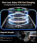 Upholyee 360° Rotating CD Stand with Privacy Case