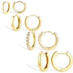 Trendy Gold Hoop Earrings for Sensitive Ears