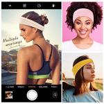 12 Pack Stretchy Headbands for Women - Soft & Sporty