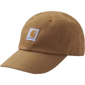 Carhartt Kids' Logo Canvas Cap, Carhartt Brown