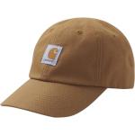 Carhartt Kids' Logo Canvas Cap, Carhartt Brown