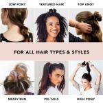 Kitsch Spiral Hair Ties - 8pc Set for Women