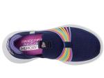 SKECHERS Girls Ultra Flex Rainbow Speed Sneaker