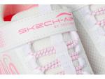 SKECHERS Girls' White/Pink Microspec Max Sneakers