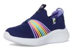SKECHERS Girls Ultra Flex Rainbow Speed Sneaker