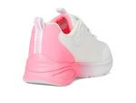 SKECHERS Girls' White/Pink Microspec Max Sneakers