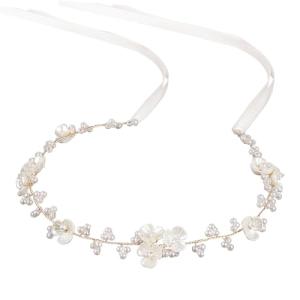 Pearl Flower Girl Hair Accessory for Special Occasions