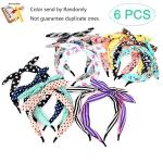 Colorful Floral and Polka Dot Headbands Set