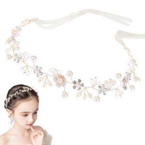 Girls' Pearl Wedding Hair Accessory Headpiece
