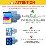 ProCase HD Clear Tempered Glass Screen Protectors for iPad