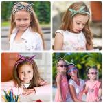 Colorful Floral and Polka Dot Headbands Set