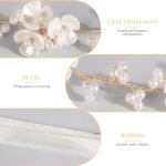 Pearl Flower Girl Hair Accessory for Special Occasions
