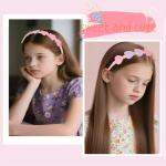 Lizioo 6-Piece Glitter Hair Accessories for Girls