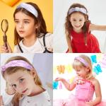 Sparkly Sequin Headbands for Girls - 3 Pack