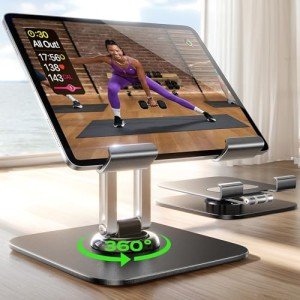Adjustable Tablet Stand for iPad and Desk