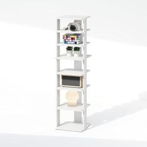 Furinno 8-Tier Corner Shelf - Space Saver