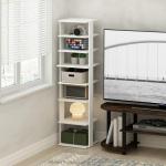 Furinno 8-Tier Corner Shelf - Space Saver
