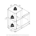 Furinno 5-Tier Open Storage Shelves - White