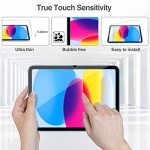 ProCase HD Clear Tempered Glass Screen Protectors for iPad