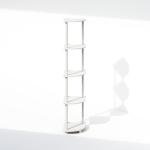 Furinno 5-Tier Corner Shelf for Home Organization