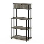 Furinno Turn-N-Tube Storage Shelf with Cabinet