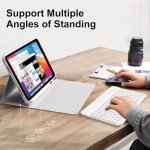 iPad 11/10th Gen Case with Detachable Keyboard