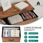 YITAHOME 8-Drawer Fabric Dresser Storage Organizer