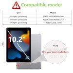 Apiker Tempered Glass Screen Protector for iPad 10.2