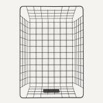 Amazon Basics Black Wire Storage Baskets - Set of 6