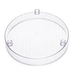 Amazon Basics 2-Tier Clear Lazy Susan Turntable