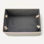 Large Foldable Storage Bins with Rope Handles - 3 Pack