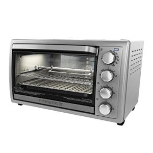 Black+Decker Stainless Steel Rotisserie Toaster Oven