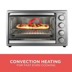 Black+Decker Stainless Steel Rotisserie Toaster Oven