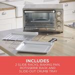 Black+Decker Stainless Steel Rotisserie Toaster Oven