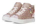 SKECHERS Kids Twinkle Toes Charm Sneakers, Rose Gold