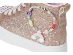 SKECHERS Kids Twinkle Toes Charm Sneakers, Rose Gold