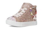 SKECHERS Kids Twinkle Toes Charm Sneakers, Rose Gold