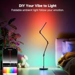 RGB LED Corner Floor Lamp with Smart Control
