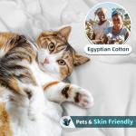 LBRO2M 100% Cotton 1200 Thread Count King Sheets