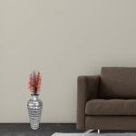 20-Inch Tall Mosaic Floor Vase - Silver & Black