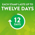 Scrubbing Bubbles Lavender Toilet Cleaning Gel Stamps