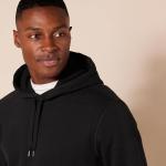 Men's Pullover Hoodie, Big & Tall, Black Heather