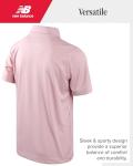 New Balance Boys Polo and Short Set, Dusty Pink