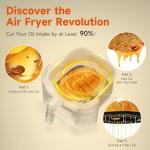 Kitchen Elite 8.5QT Stainless Steel Air Fryer