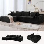 Cozy 108" Modular L-Shaped Sectional Sofa